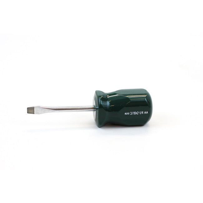 SK Tools - 3/16 in.- x 2-1/4 in.- SureGrip Slotted Screwdriver