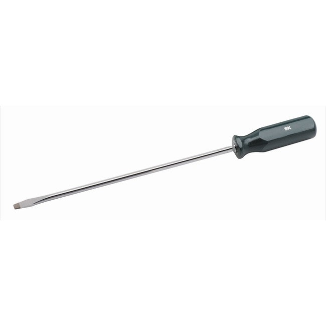 SK Tools - 5/16 in.- x 12 in.- SureGrip Slotted Screwdriver