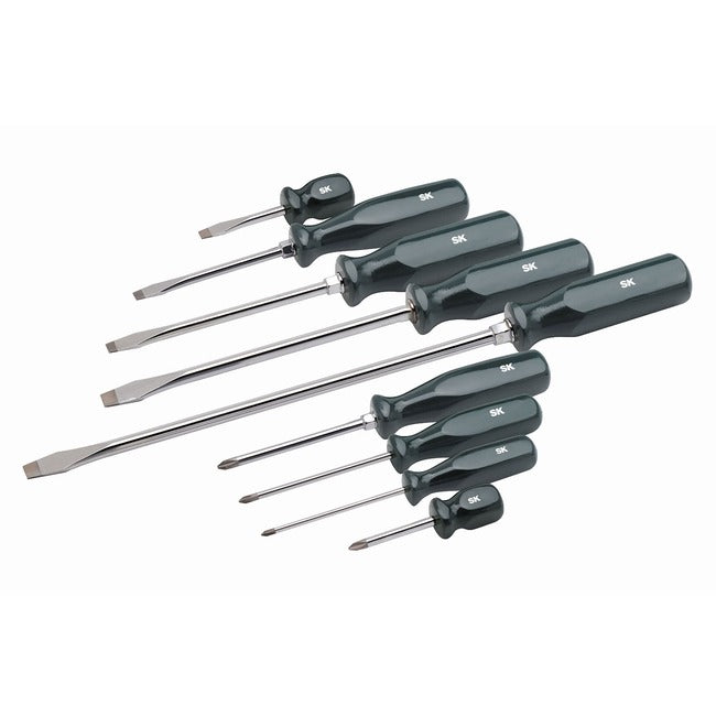SK Tools - 9 Piece SureGrip Combination Screwdriver Set
