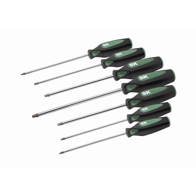 SK Tools - 7 Piece CushionGrip TORX Screwdriver Set