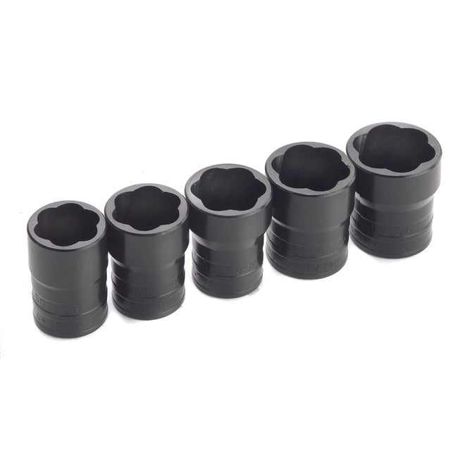 SK Tools - 5 Piece, 1/2 in.- Drive TurboSocket Fastener Removal Set