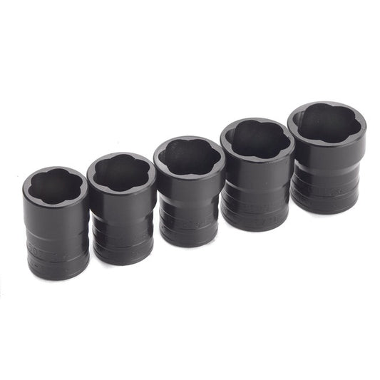SK Tools - 5 Piece, 1/2 in.- Drive TurboSocket Fastener Removal Set