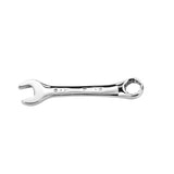 SK Tools - 7/16 in.- 12 Point Fractional Short Combination Chrome Wrench
