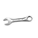SK Tools - 7/8 in.- 12 Point Fractional Short Combination Chrome Wrench