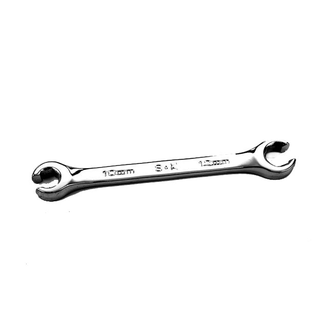 SK Tools - 10 mm x 12 mm Regular Metric Flare Nut Chrome Wrench