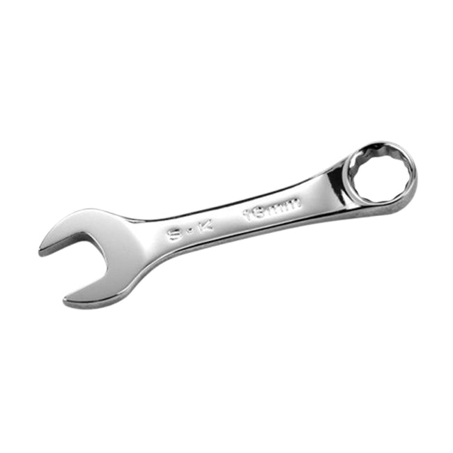 SK Tools - 16 mm 12 Point Metric Short Combination Chrome Wrench