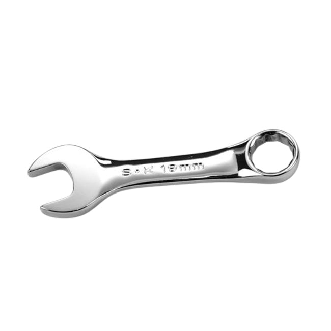 SK Tools - 19 mm 12 Point Metric Short Combination Chrome Wrench