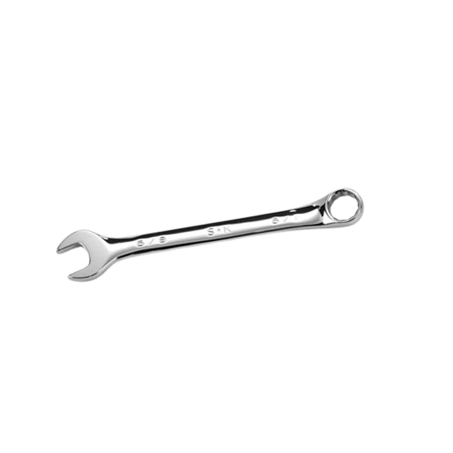 SK Tools - 5/8 in.- 12 Point Fractional Regular Combination Chrome Wrench