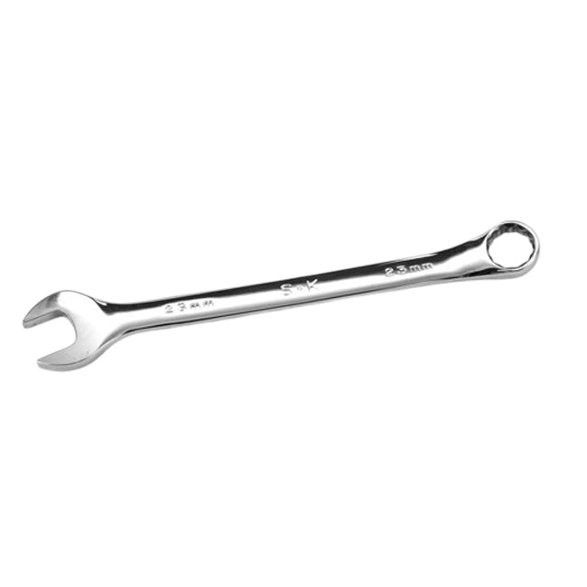 SK Tools - 23 mm 12 Point Metric Regular Combination Chrome Wrench