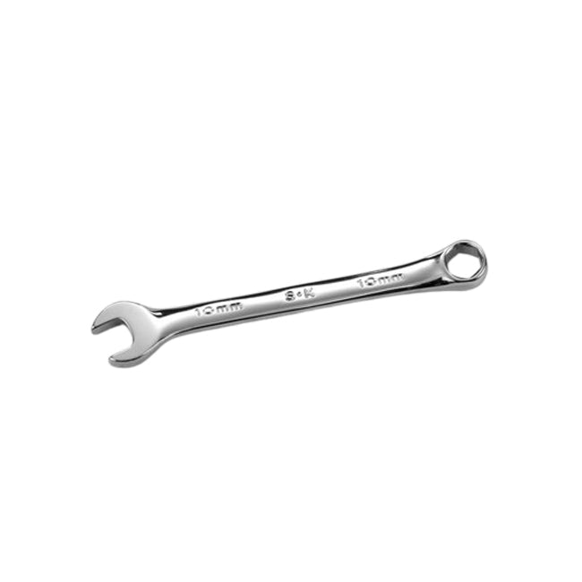 SK Tools - 10 mm 6 Point Metric Regular Combination Chrome Wrench