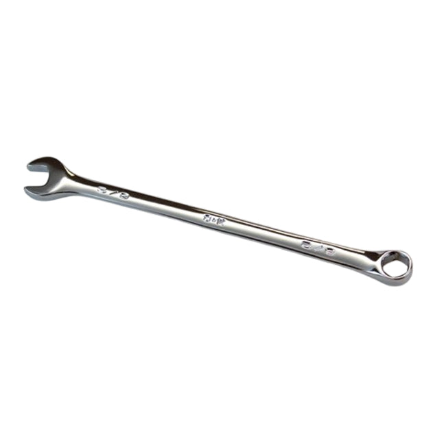 SK Tools - 3/8 in.- 12 Point Fractional Long Combination Chrome Wrench