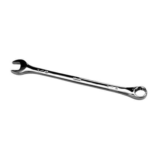 SK Tools - 1/2 in.- 12 Point Fractional Long Combination Chrome Wrench
