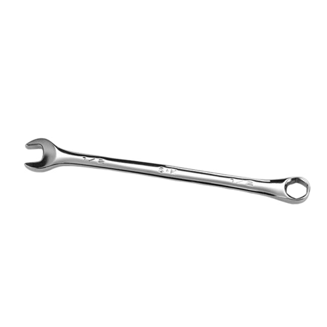 SK Tools - 9/16 in.- 6 Point Fractional Long Combination Chrome Wrench