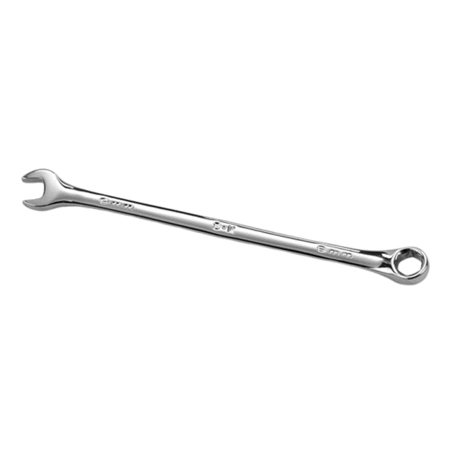 SK Tools - 9 mm 6 Point Metric Long Combination Chrome Wrench