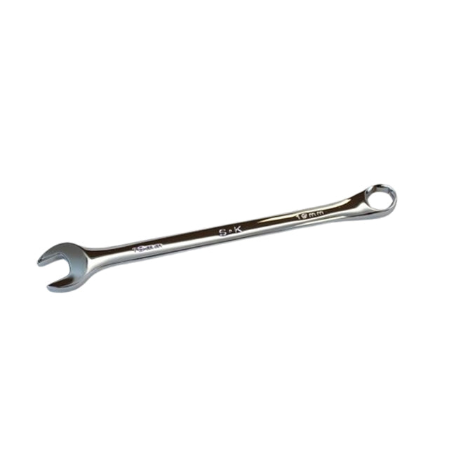 SK Tools - 19 mm 6 Point Metric Long Combination Chrome Wrench