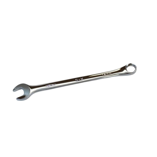 SK Tools - 19 mm 6 Point Metric Long Combination Chrome Wrench