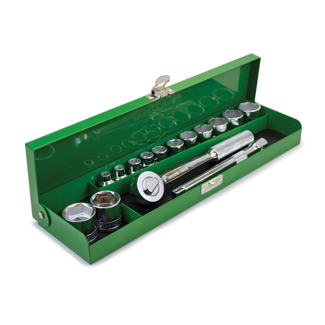 SK Tools - 15 Piece Full Range 3/8 Drive Fractional Socket Set