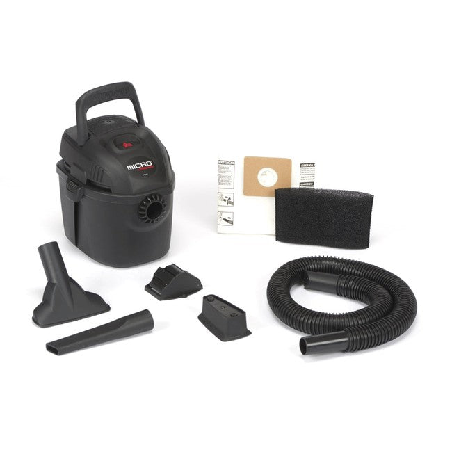 Shop-Vac 2021005 1 Gallon 1.0 Peak HP Micro Wet/Dry Vacuum