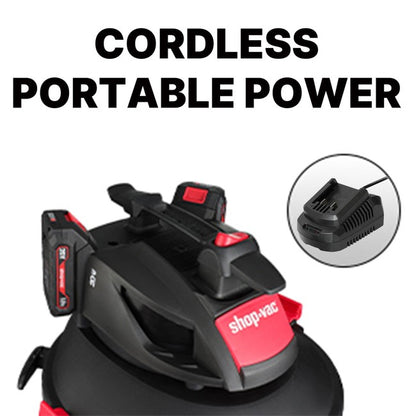 Shop-Vac 5430030 6 Gallon Cordless Wet/Dry Vac