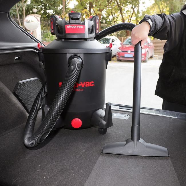 Shop-Vac 5430031 Rechargeable 20V Cordless 10 Gallon Lithium-Ion Wet/Dry Vac