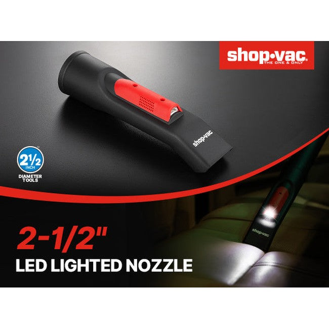 Shop-Vac 5430079 2-1/2-inch Lighted Nozzle