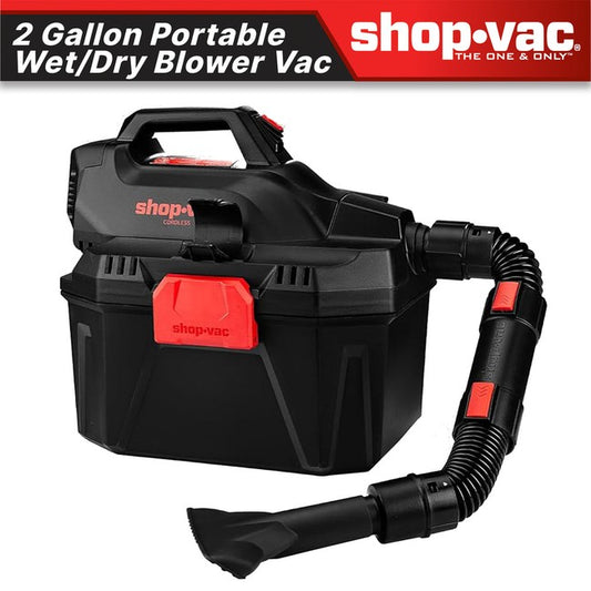 Shop-Vac 5430082 2 Gallon 20V Cordless Wet/Dry Vacuum