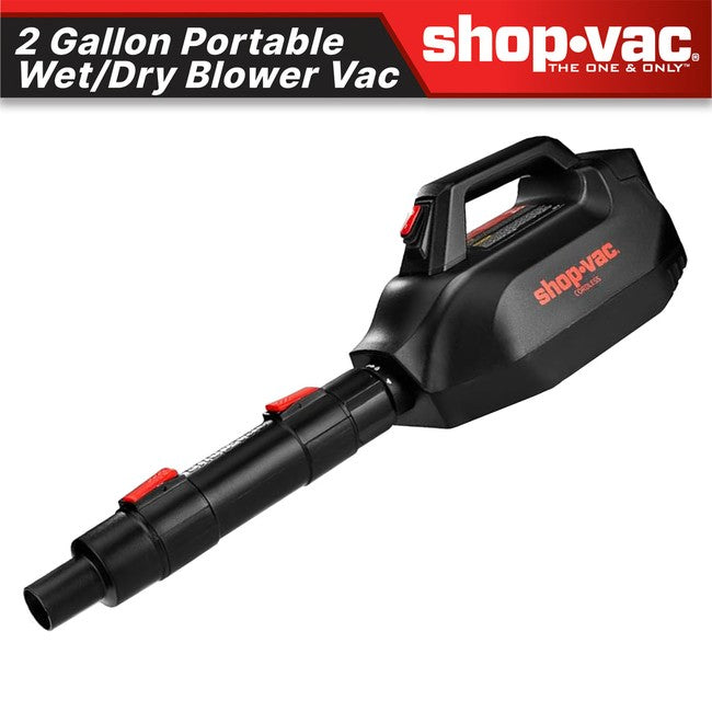 Shop-Vac 5430082 2 Gallon 20V Cordless Wet/Dry Vacuum