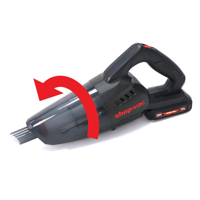 Shop-Vac 5430087 Cordless Rechargeable Lithium 20V Handheld