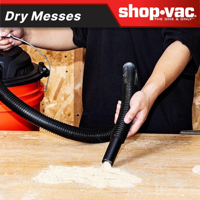 Shop-Vac 5430093 Bucket MAX 2.5 Peak HP Wet/Dry Vacuum
