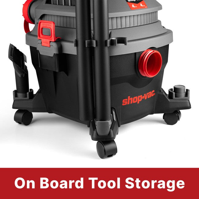 Shop-Vac 5430096 4 Gallon 4.0 Peak HP Wet/Dry Vacuum