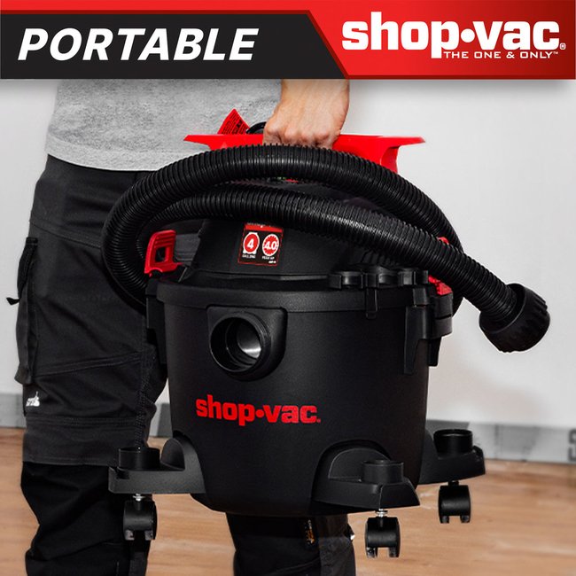 Shop-Vac 5430112 4 Gallon 4.5 Peak HP Wet/Dry Vacuum