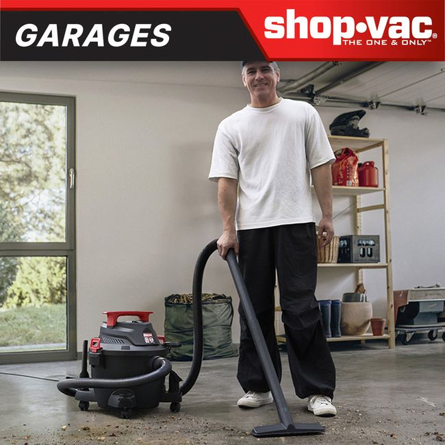 Shop-Vac 5430113 6 Gallon 4.5 Peak HP Wet/Dry Vacuum
