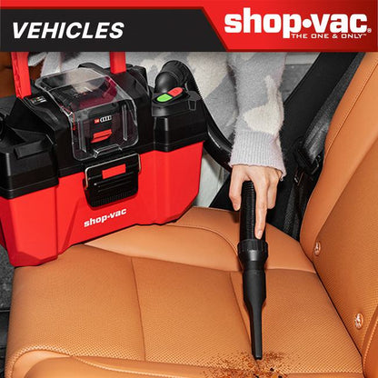 Shop-Vac 5430122 20V 2.5 Gallon Cordless Wet/Dry Vacuum