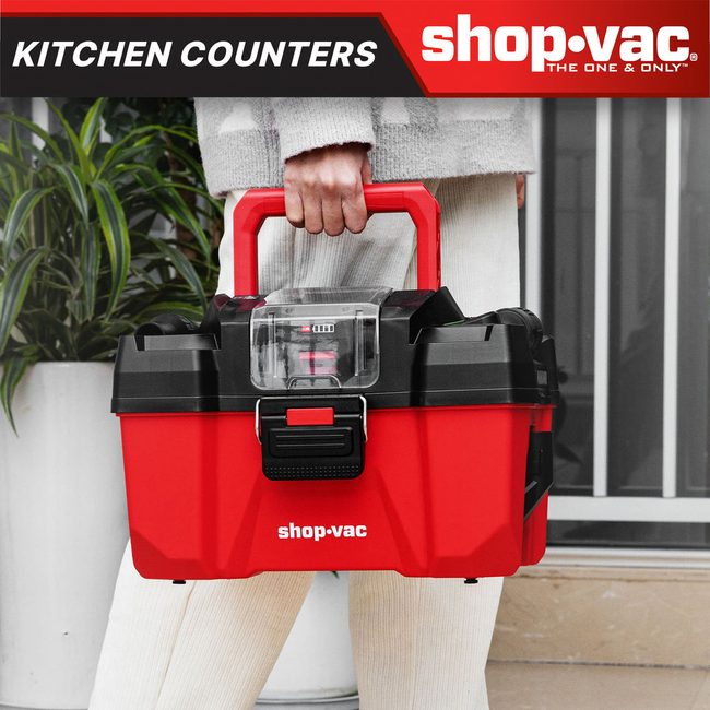 Shop-Vac 5430122 20V 2.5 Gallon Cordless Wet/Dry Vacuum