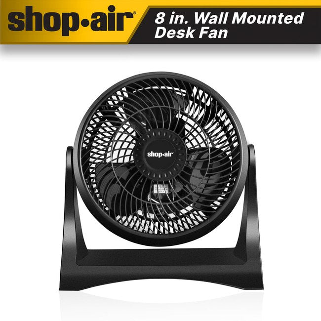 Shop-Vac 5430165 Shop-Air® 8" Wall-Mounted Desk Fan