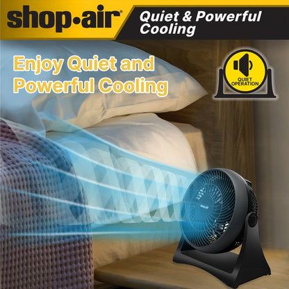 Shop-Vac 5430165 Shop-Air® 8" Wall-Mounted Desk Fan