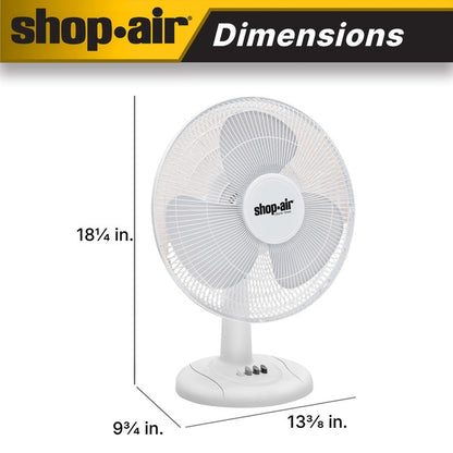 Shop-Vac 5430167 Shop-Air® 12" Oscillating Table Fan