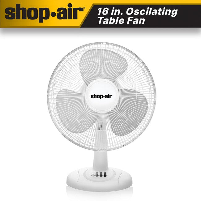 Shop-Vac 5430168 Shop-Air® 16" Oscillating Table Fan