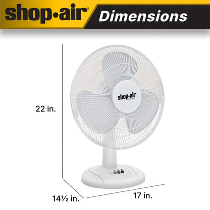 Shop-Vac 5430168 Shop-Air® 16" Oscillating Table Fan