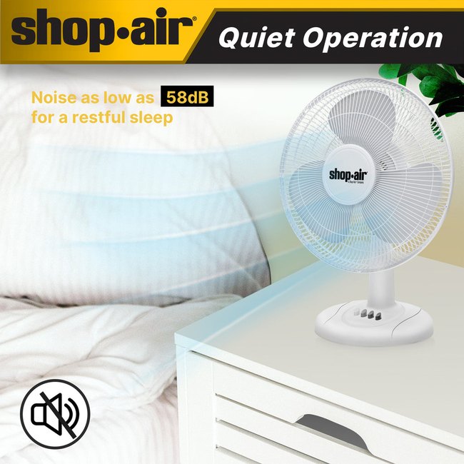 Shop-Vac 5430168 Shop-Air® 16" Oscillating Table Fan
