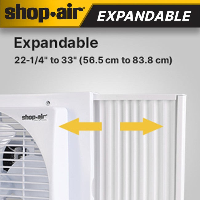 Shop-Vac 5430169 Shop-Air® 9" Twin Window Fan
