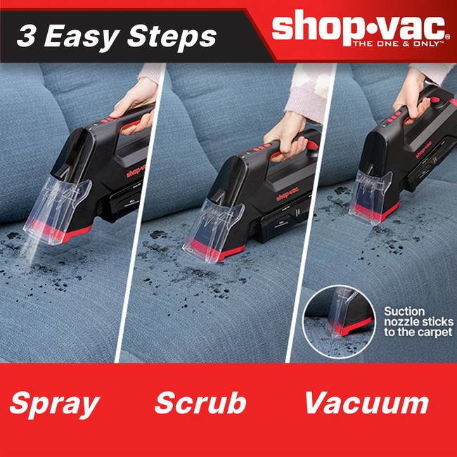 Shop-Vac 5430211 3-in-1 Cordless Spot Cleaner
