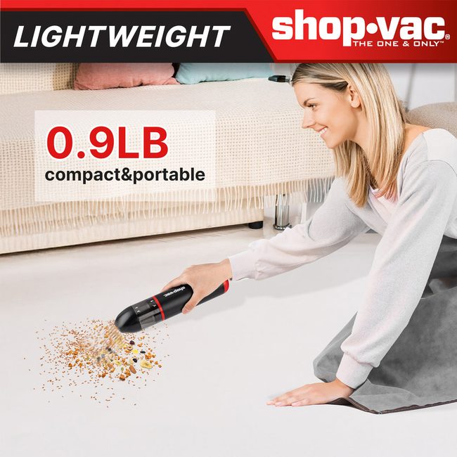Shop-Vac 5430231 2-in-1 Cordless Car Vacuum