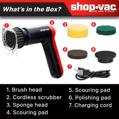 Shop-Vac 5430232 Cordless Spin Scrubber