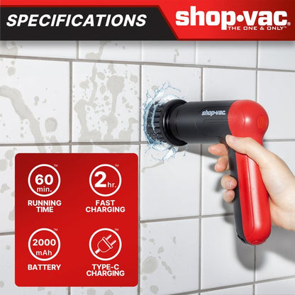 Shop-Vac 5430232 Cordless Spin Scrubber