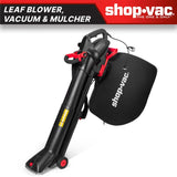 Shop-Vac 5430234 3-in-1 Electric Leaf Blower, Vacuum & Mulcher