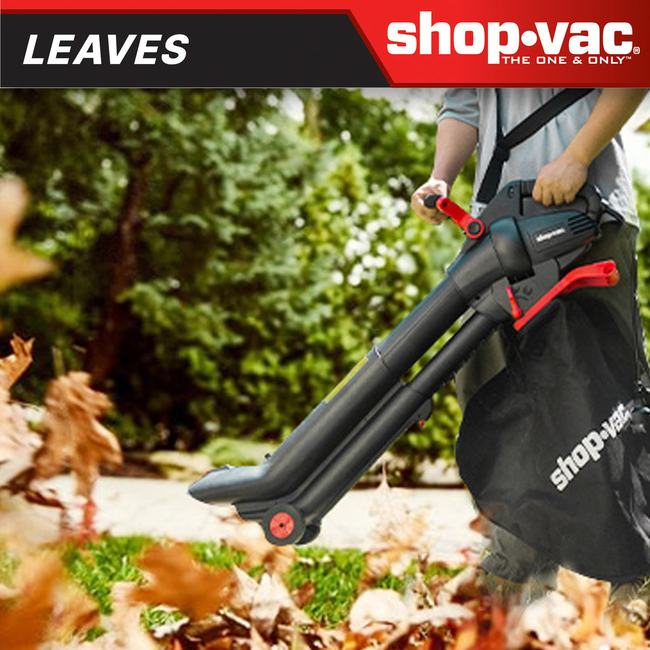 Shop-Vac 5430234 3-in-1 Electric Leaf Blower, Vacuum & Mulcher