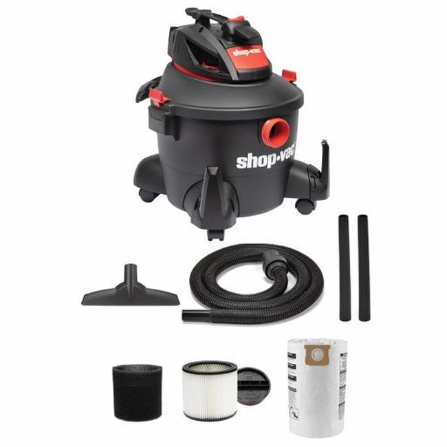 Shop-Vac 5760611 The Shop-Vac® 6 Gallon* 3.5 Peak HP** Wet/Dry Vacuum