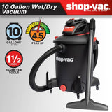 Shop-Vac 5761011 The Shop-Vac® 10-Gallon* 4.5 Peak HP** Wet/Dry Vacuum