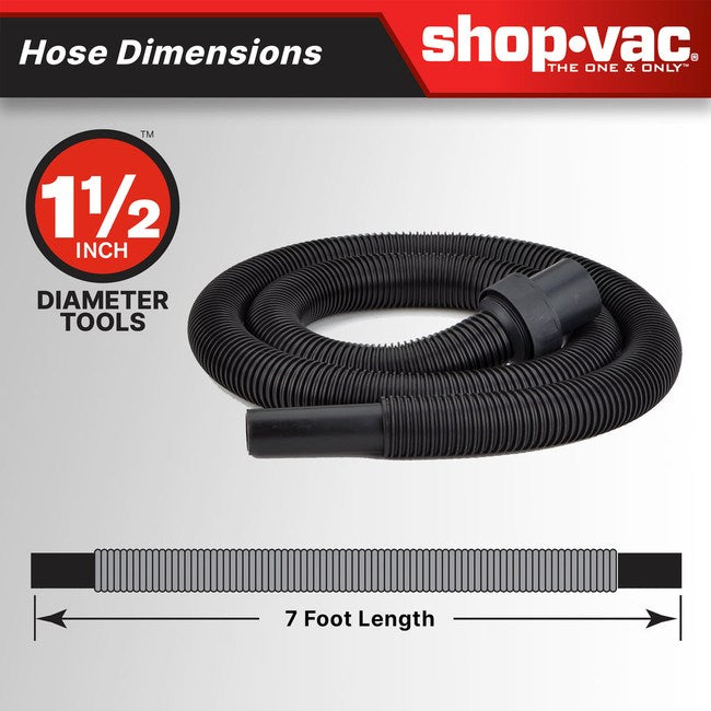 Shop-Vac 5761311 The Shop-Vac® 12 Gallon* 6.0 Peak HP** Stainless Steel Wet/Dry Vacuum